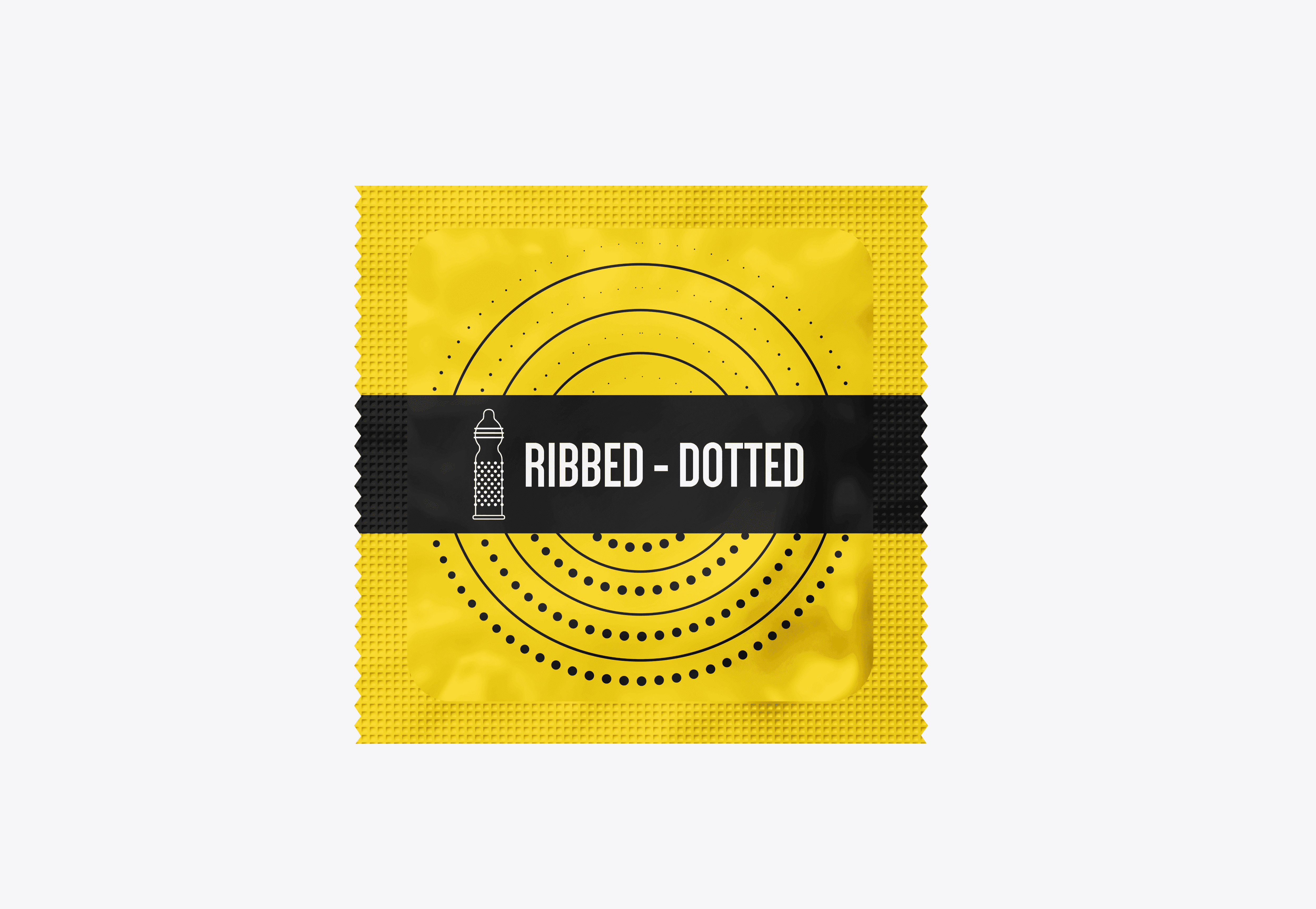 Bao Cao Su Fiesta Ribbed Dotted - Fiesta Ribbed Dotted Condom - Ribbed Dotted (3 in 1)