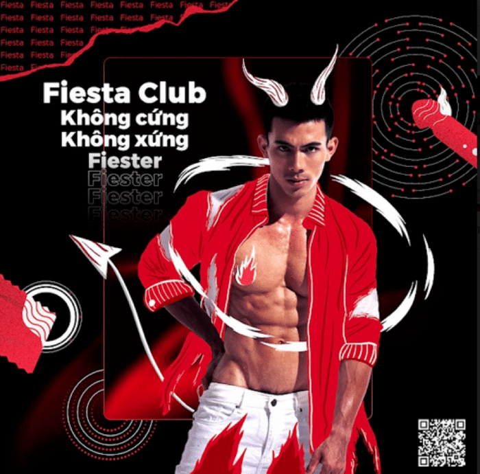 Duy Hải hào hứng rủ anh em vào Fiesta Club để chia sẻ kinh nghiệm cùng nhau.